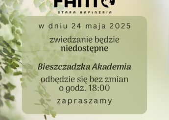 24 maja - zwiedzanie niedostępne