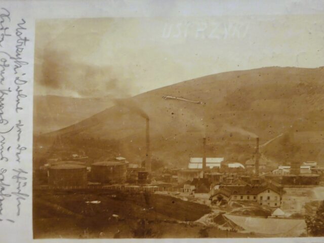 Rafineria Nafty w Ustrzykach Dolnych, 1926 – panorama zakładu.